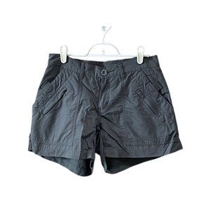 Cabela’s Women’s Gray Hiking Shorts 7 Pocket Size 4